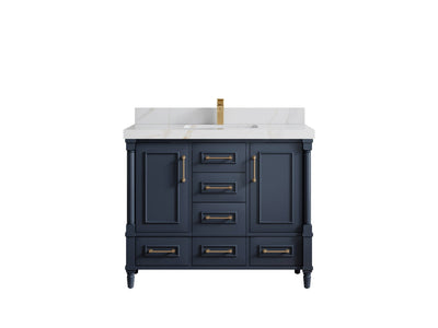 Aberdeen 42 in. W x 22 in. D Single Sink Bathroom Vanity - Willow Bath and Vanity