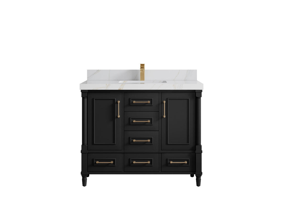 Aberdeen 42 in. W x 22 in. D Single Sink Bathroom Vanity - Willow Bath and Vanity