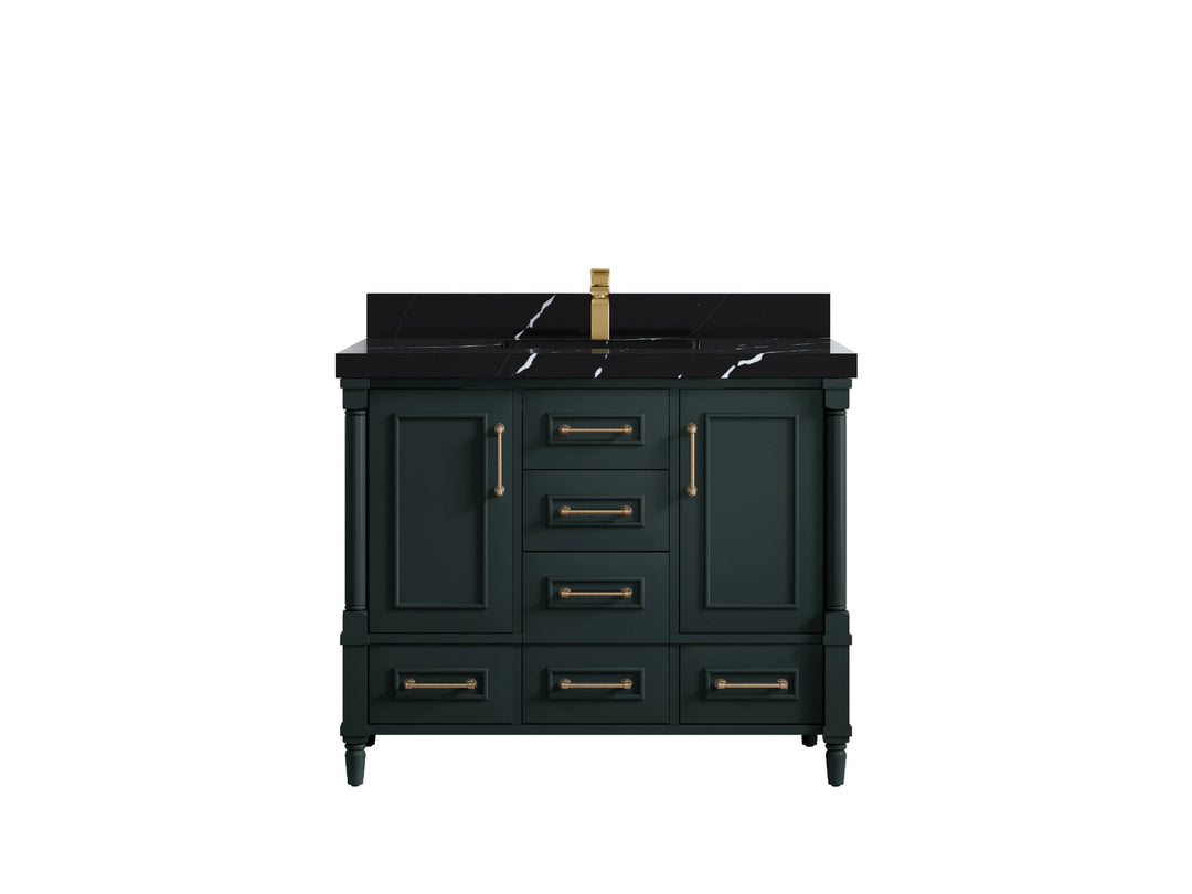 Aberdeen 42 in. W x 22 in. D Single Sink Bathroom Vanity - Willow Bath and Vanity