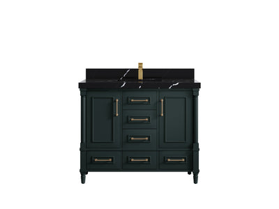 Aberdeen 42 in. W x 22 in. D Single Sink Bathroom Vanity - Willow Bath and Vanity
