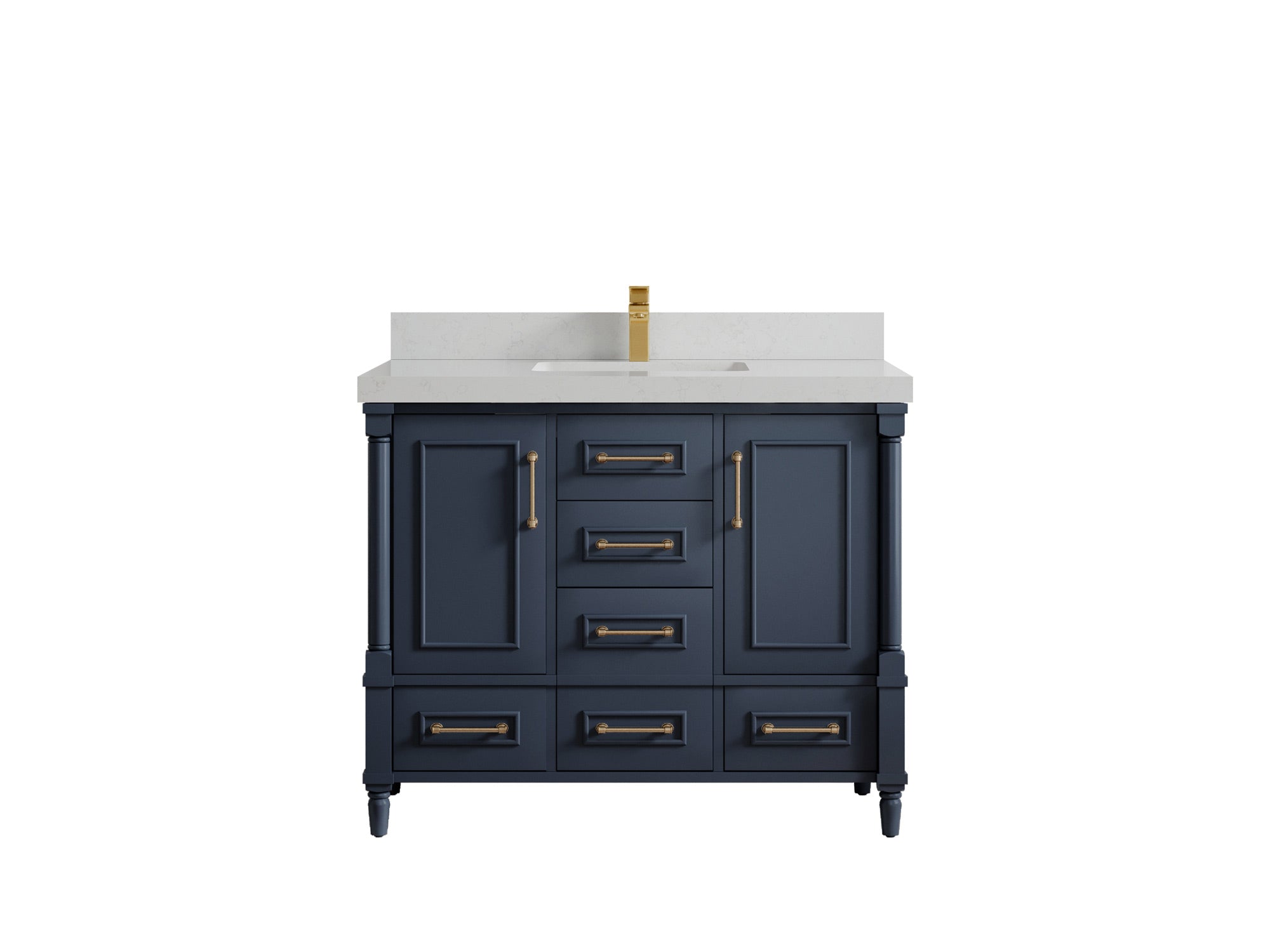 Aberdeen 42 in. W x 22 in. D Single Sink Bathroom Vanity - Willow Bath and Vanity