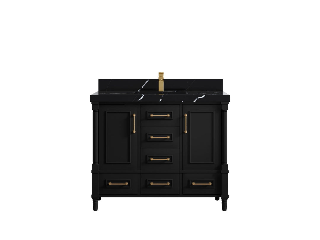 Aberdeen 42 in. W x 22 in. D Single Sink Bathroom Vanity - Willow Bath and Vanity