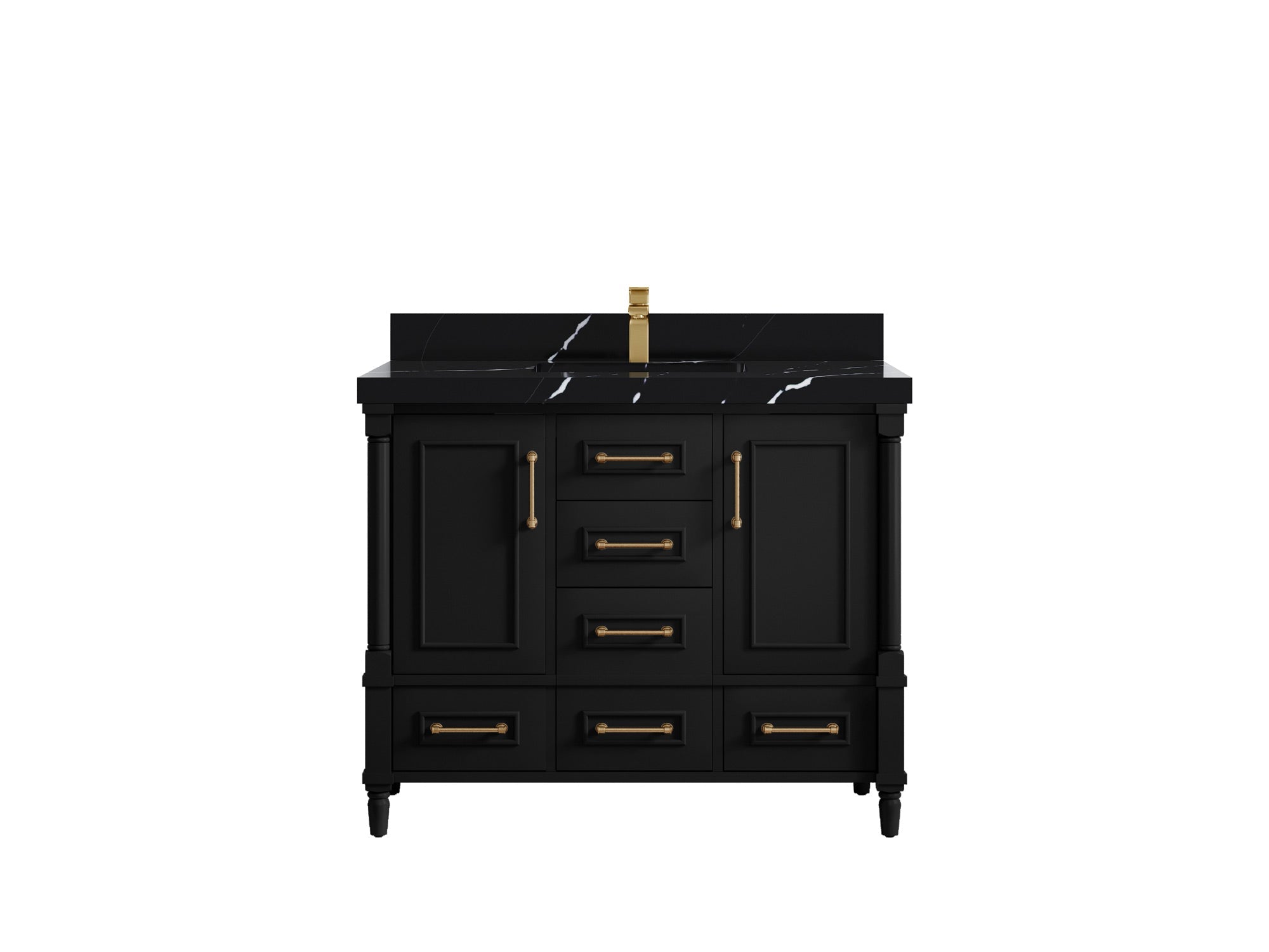 Aberdeen 42 in. W x 22 in. D Single Sink Bathroom Vanity - Willow Bath and Vanity