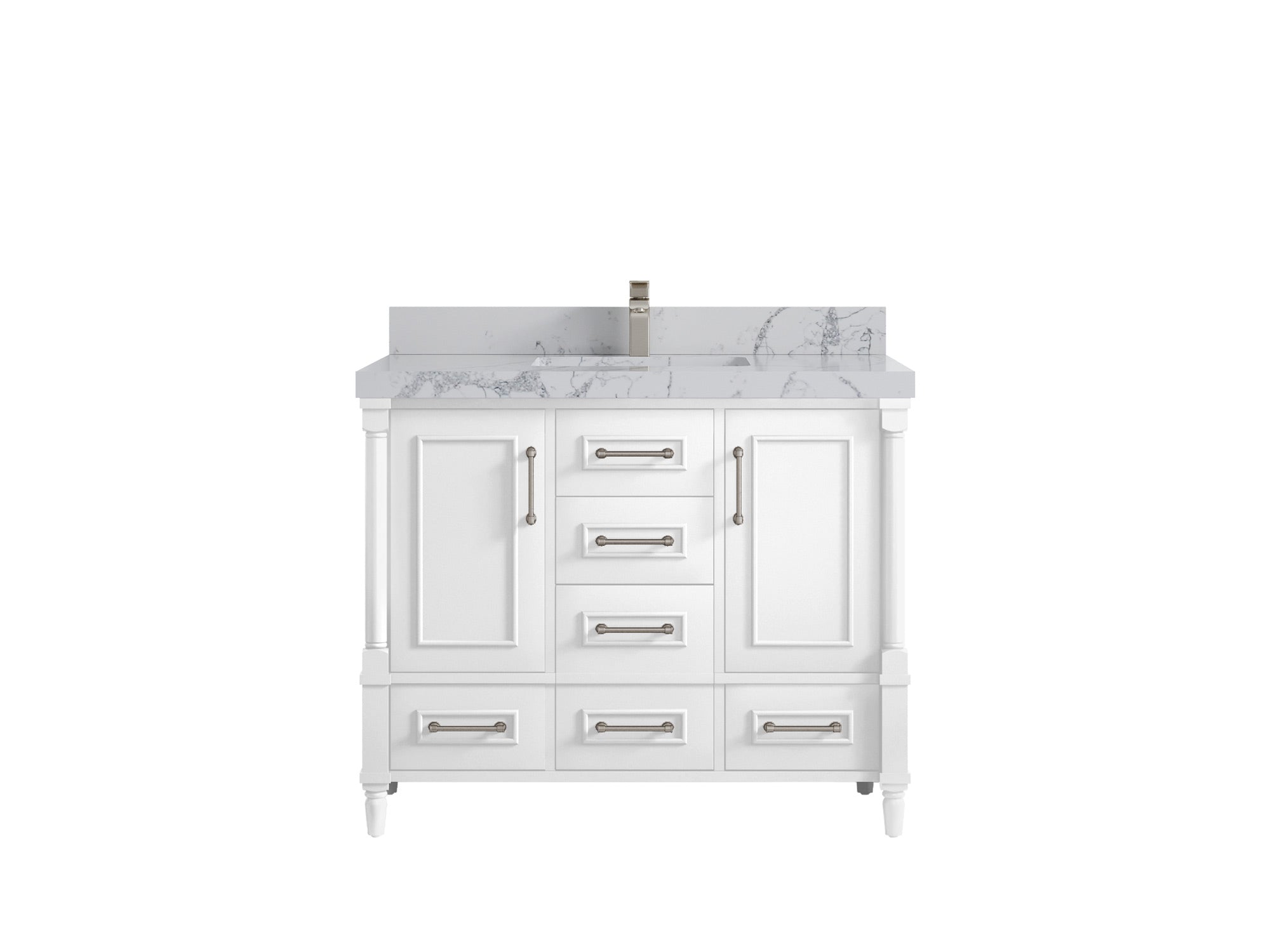 Aberdeen 42 in. W x 22 in. D Single Sink Bathroom Vanity - Willow Bath and Vanity