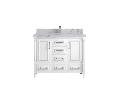 Aberdeen 42 in. W x 22 in. D Single Sink Bathroom Vanity - Willow Bath and Vanity