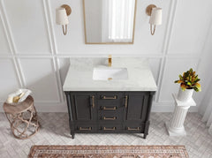Aberdeen 42 in. W x 22 in. D Single Sink Bathroom Vanity - photo 8