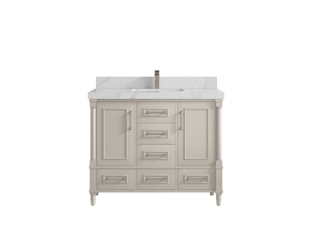 Aberdeen 42 in. W x 22 in. D Single Sink Bathroom Vanity - Willow Bath and Vanity