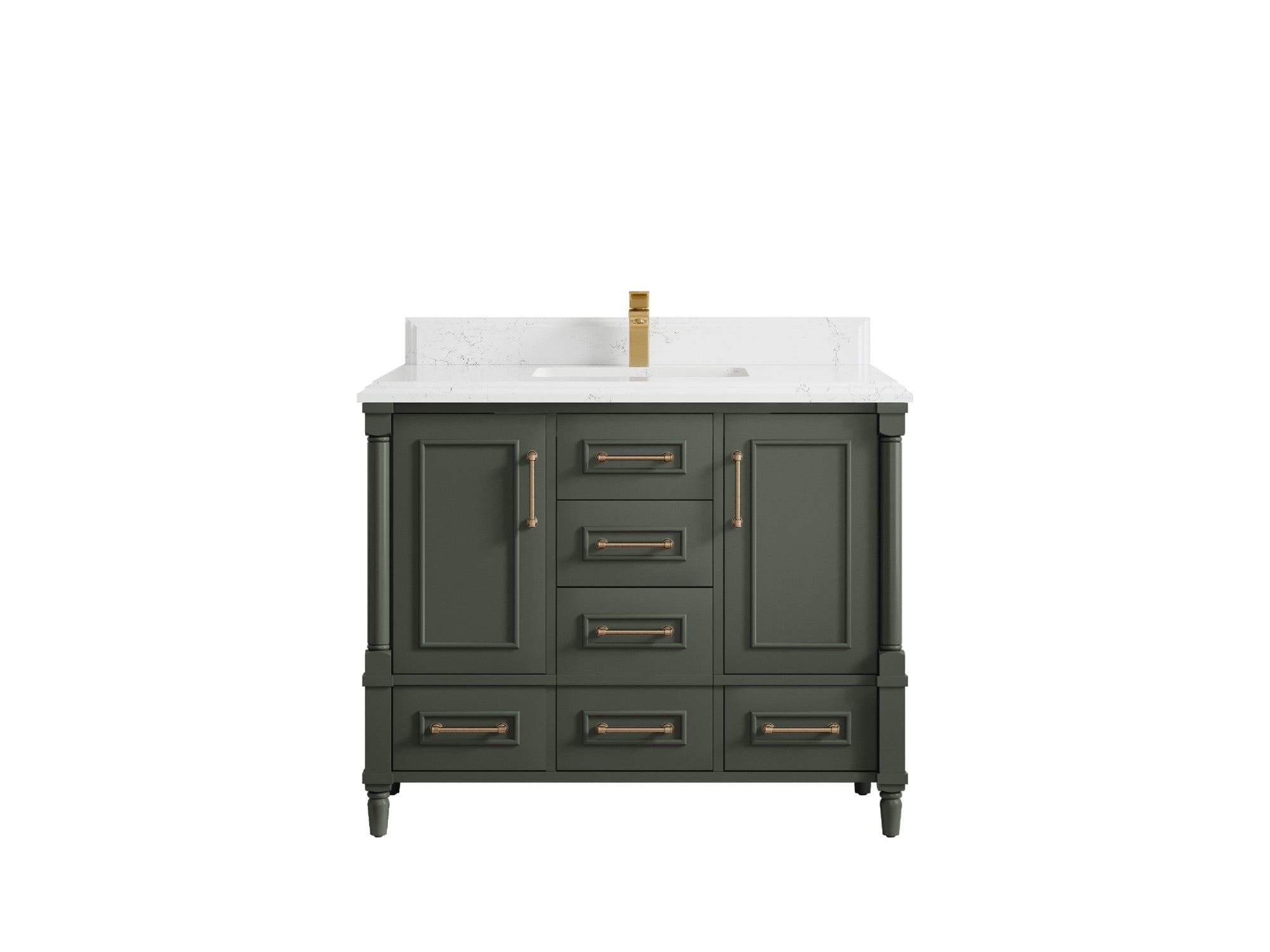 Aberdeen 42 in. W x 22 in. D Single Sink Bathroom Vanity - Willow Bath and Vanity
