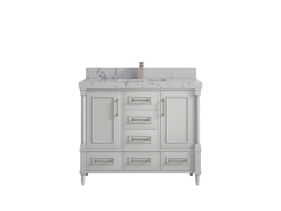 Aberdeen 42 in. W x 22 in. D Single Sink Bathroom Vanity - Willow Bath and Vanity