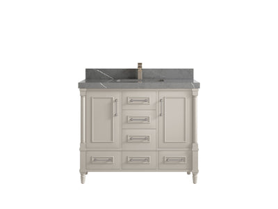 Aberdeen 42 in. W x 22 in. D Single Sink Bathroom Vanity - Willow Bath and Vanity