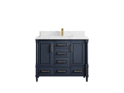 Aberdeen 42 in. W x 22 in. D Single Sink Bathroom Vanity - Willow Bath and Vanity