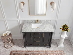 Aberdeen 42 in. W x 22 in. D Single Sink Bathroom Vanity - photo 10