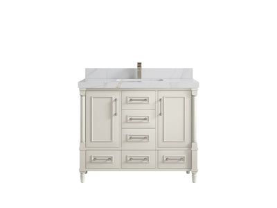 Aberdeen 42 in. W x 22 in. D Single Sink Bathroom Vanity - Willow Bath and Vanity