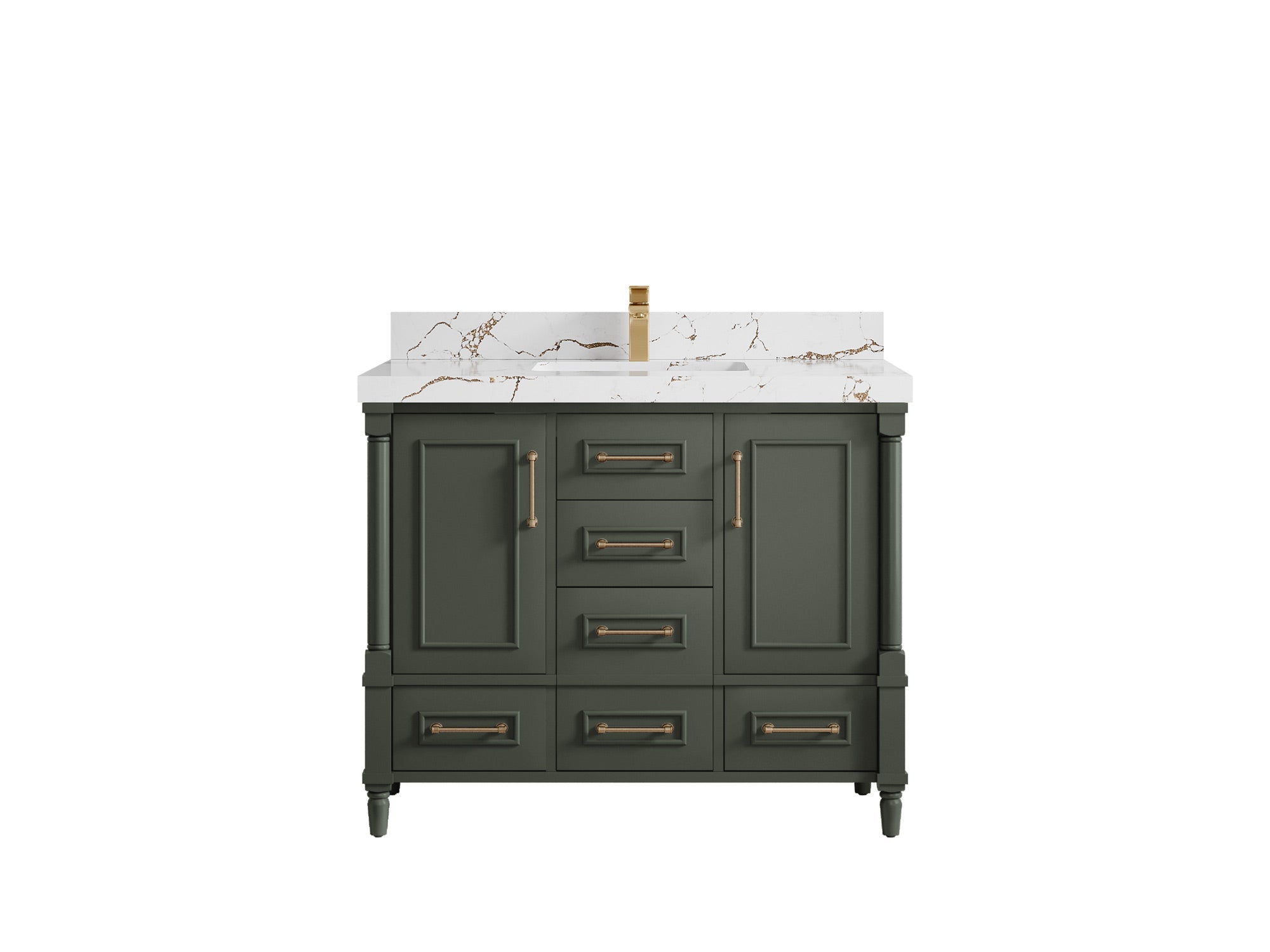 Aberdeen 42 in. W x 22 in. D Single Sink Bathroom Vanity - Willow Bath and Vanity