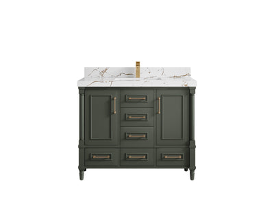 Aberdeen 42 in. W x 22 in. D Single Sink Bathroom Vanity - Willow Bath and Vanity