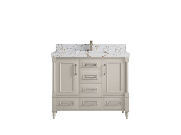 Aberdeen 42 in. W x 22 in. D Single Sink Bathroom Vanity - photo 36