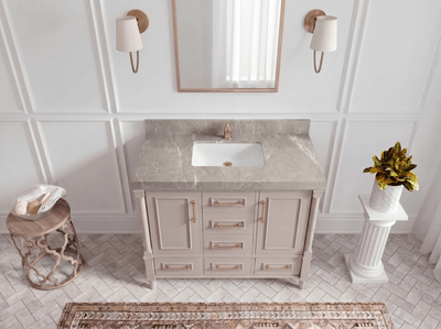 Aberdeen 42 in. W x 22 in. D Single Sink Bathroom Vanity - Willow Bath and Vanity