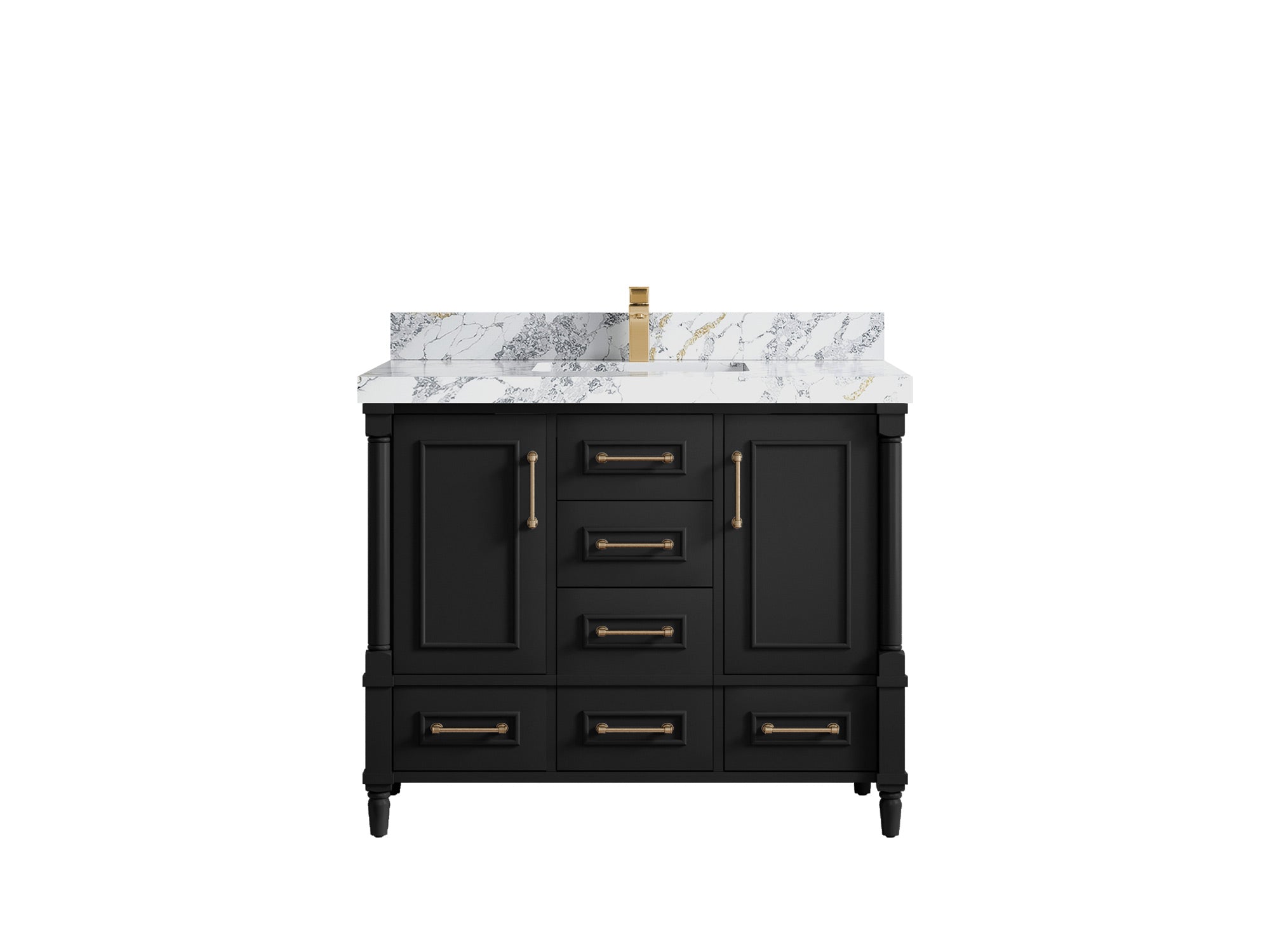 Aberdeen 42 in. W x 22 in. D Single Sink Bathroom Vanity - Willow Bath and Vanity