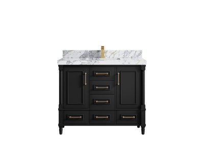 Aberdeen 42 in. W x 22 in. D Single Sink Bathroom Vanity - Willow Bath and Vanity
