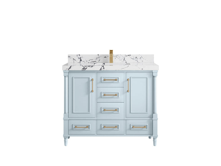 Aberdeen 42 in. W x 22 in. D Single Sink Bathroom Vanity - photo 41