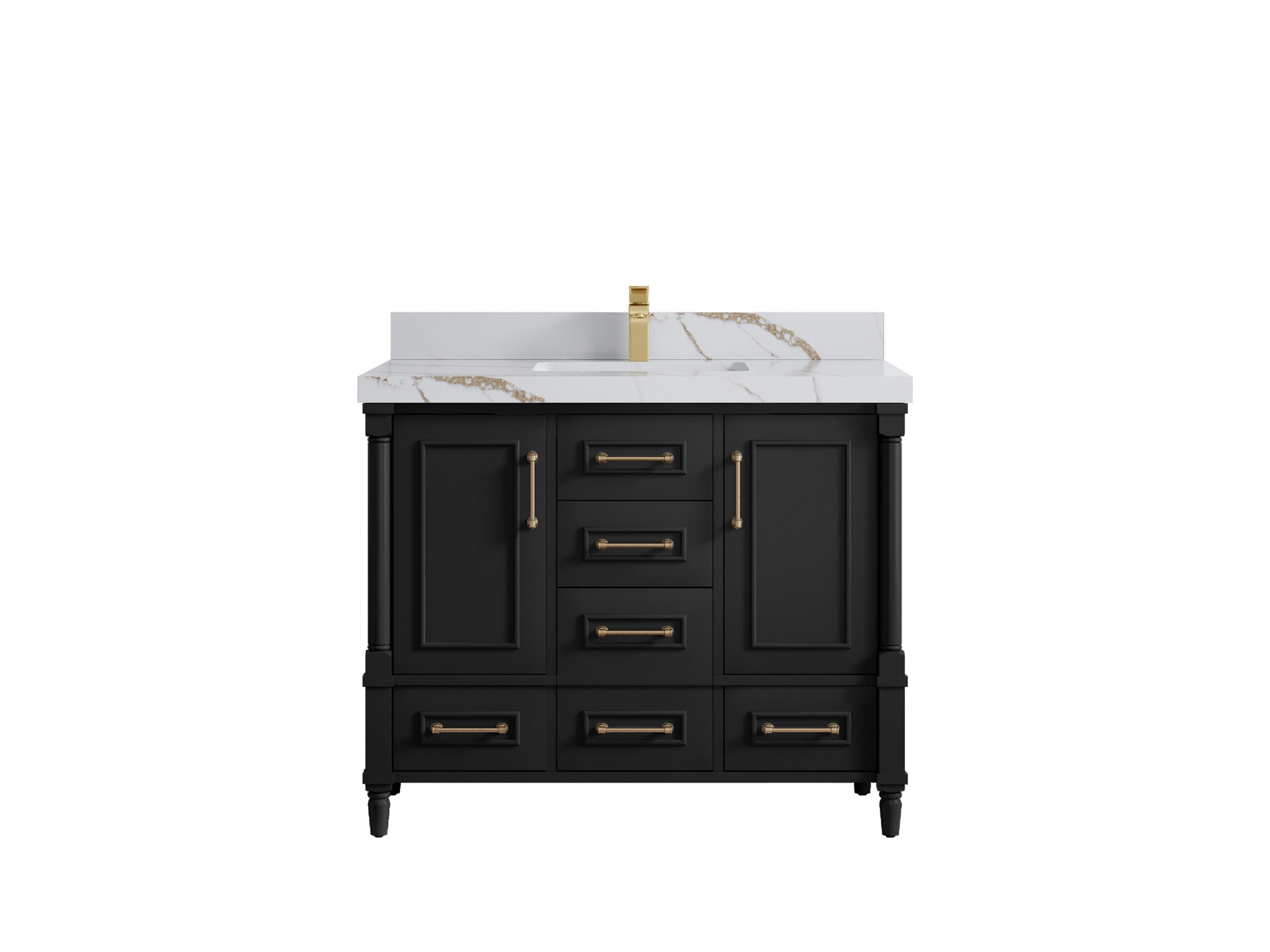 Aberdeen 42 in. W x 22 in. D Single Sink Bathroom Vanity - Willow Bath and Vanity