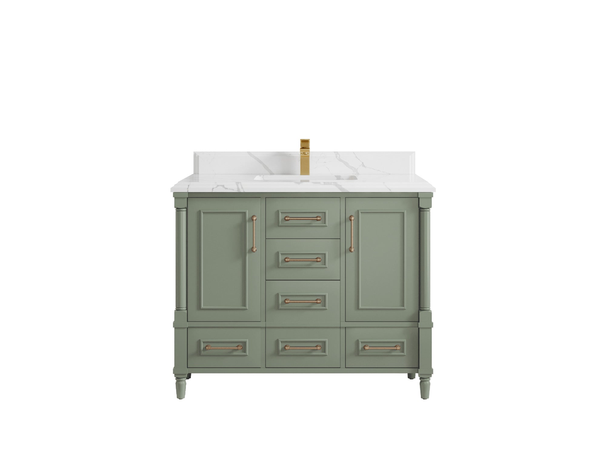 Aberdeen 42 in. W x 22 in. D Single Sink Bathroom Vanity - Willow Bath and Vanity