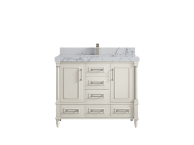 Aberdeen 42 in. W x 22 in. D Single Sink Bathroom Vanity - Willow Bath and Vanity