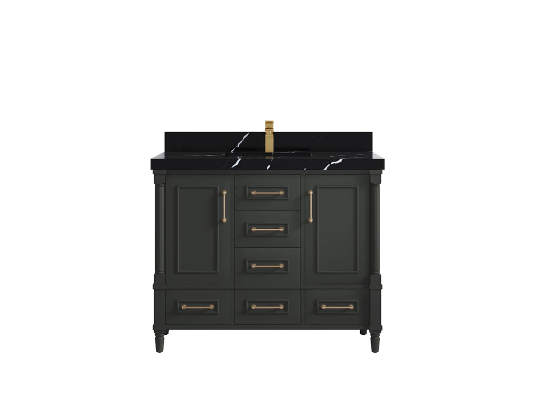 Aberdeen 42 in. W x 22 in. D Single Sink Bathroom Vanity - Willow Bath and Vanity