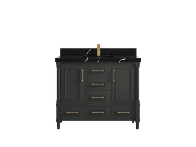 Aberdeen 42 in. W x 22 in. D Single Sink Bathroom Vanity - Willow Bath and Vanity