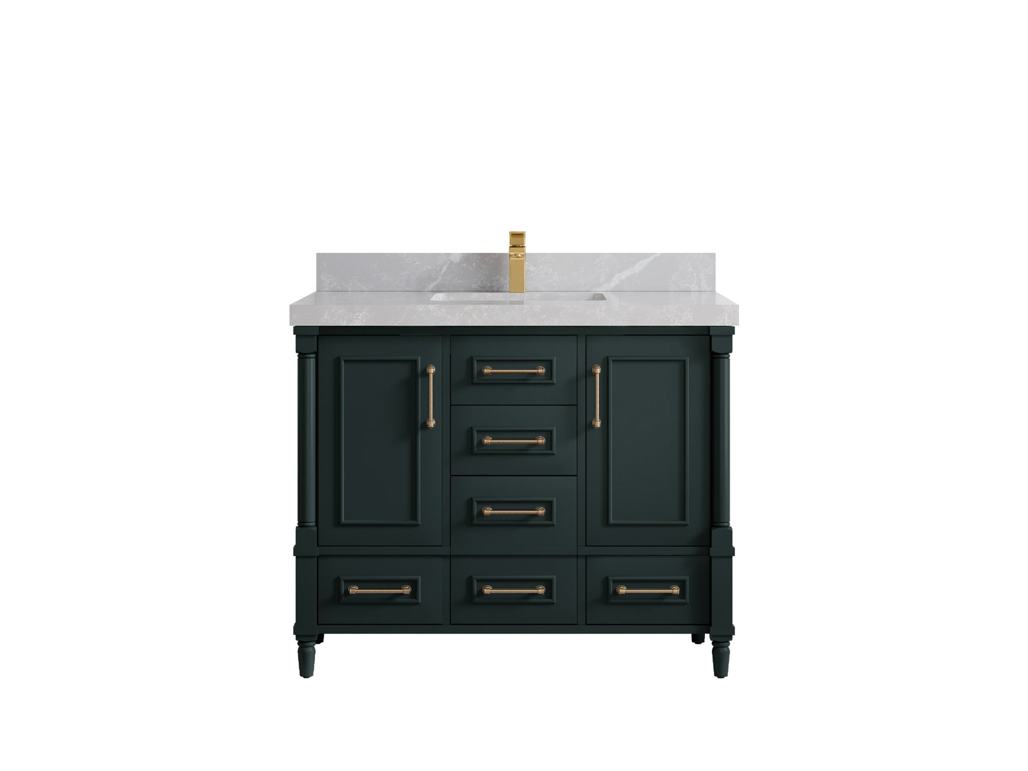 Aberdeen 42 in. W x 22 in. D Single Sink Bathroom Vanity - Willow Bath and Vanity