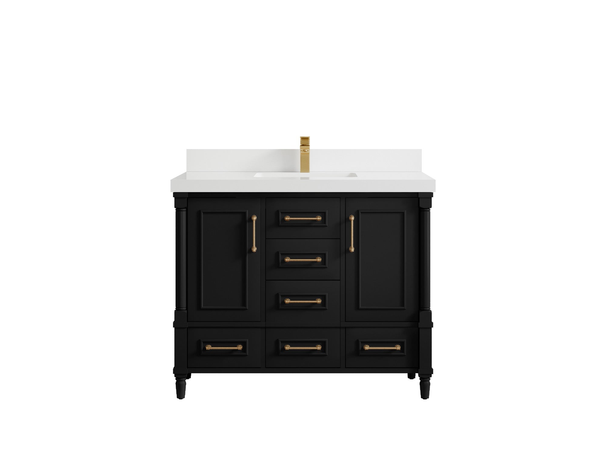 Aberdeen 42 in. W x 22 in. D Single Sink Bathroom Vanity - Willow Bath and Vanity
