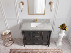 Aberdeen 42 in. W x 22 in. D Single Sink Bathroom Vanity - photo 21