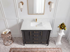 Aberdeen 42 in. W x 22 in. D Single Sink Bathroom Vanity - photo 19