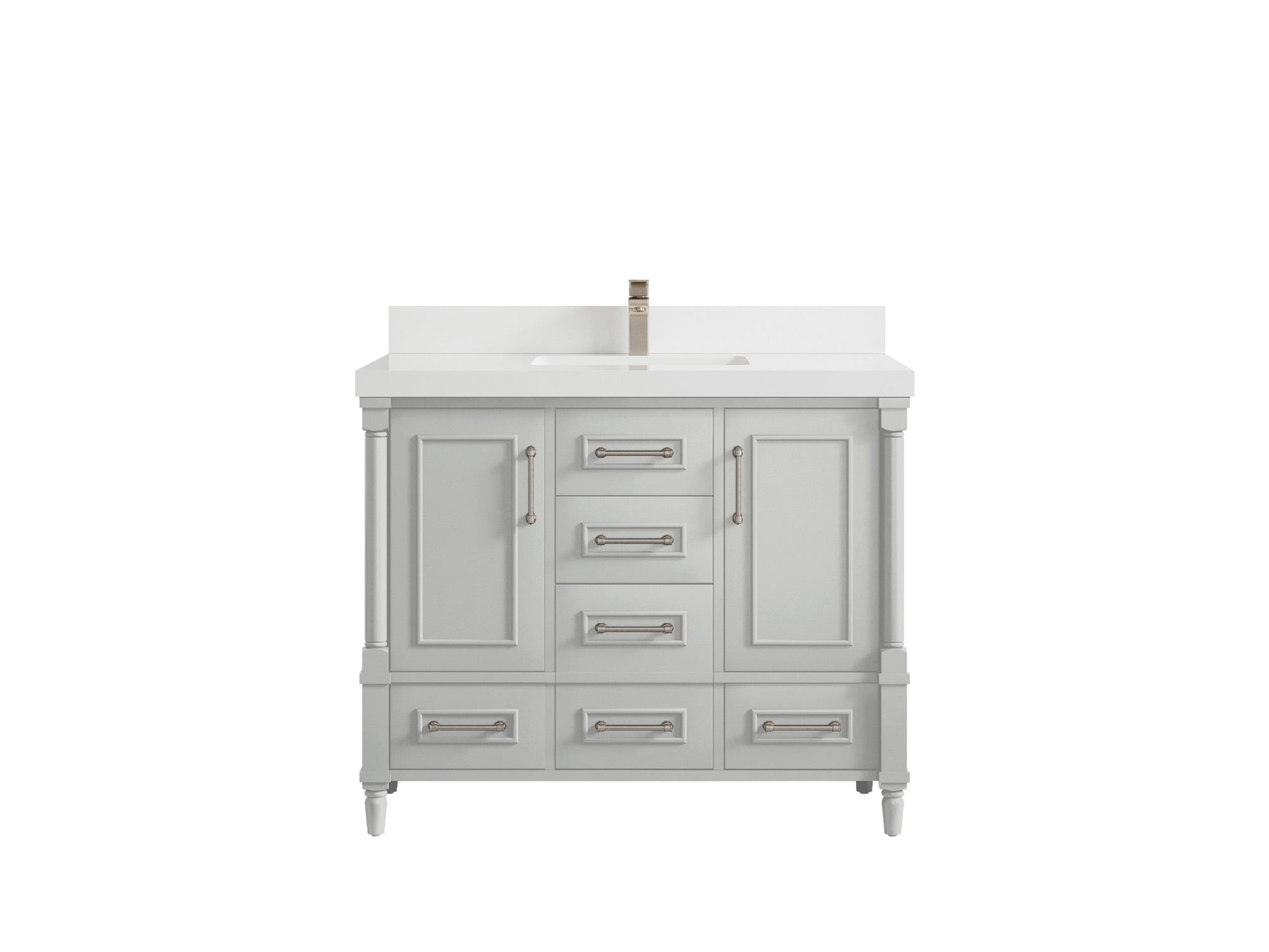 Aberdeen 42 in. W x 22 in. D Single Sink Bathroom Vanity - Willow Bath and Vanity