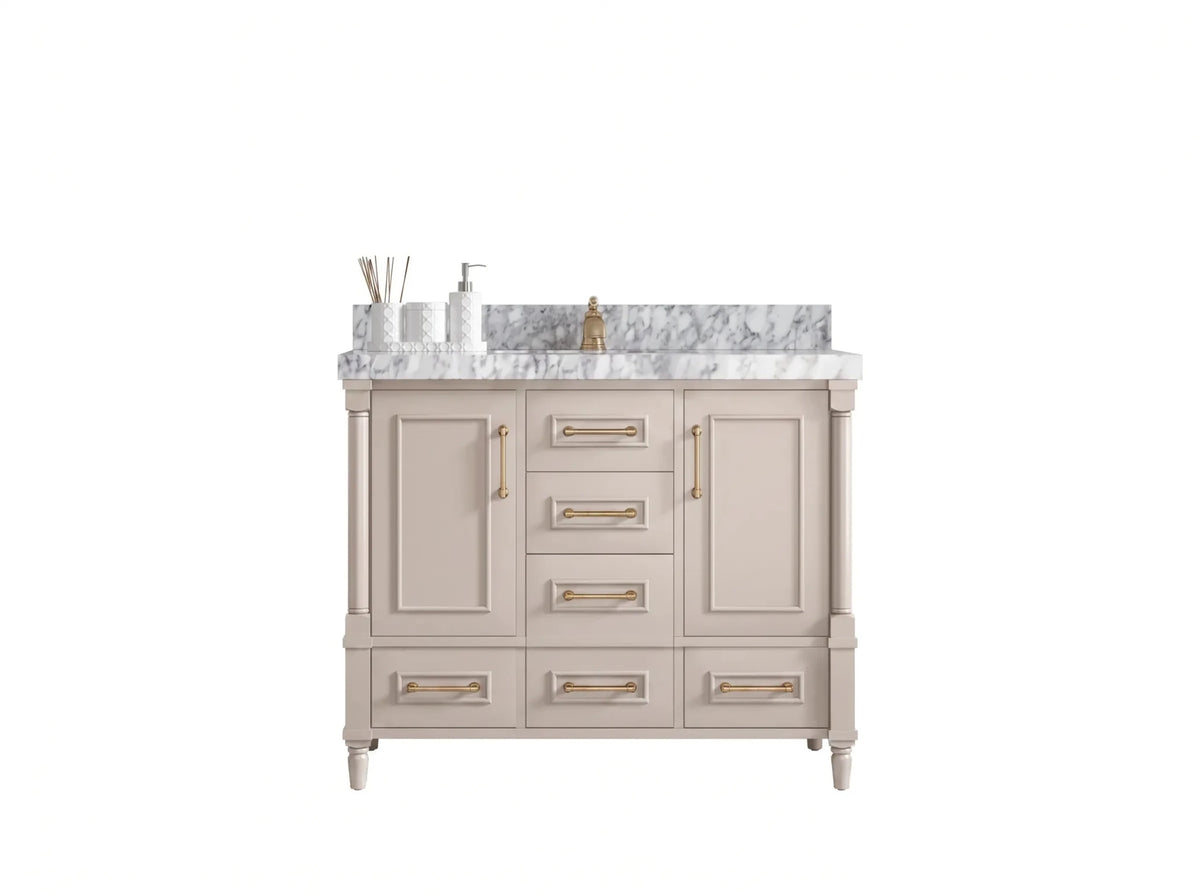 Aberdeen 42 in. W x 22 in. D Single Sink Bathroom Vanity - Willow Bath and Vanity