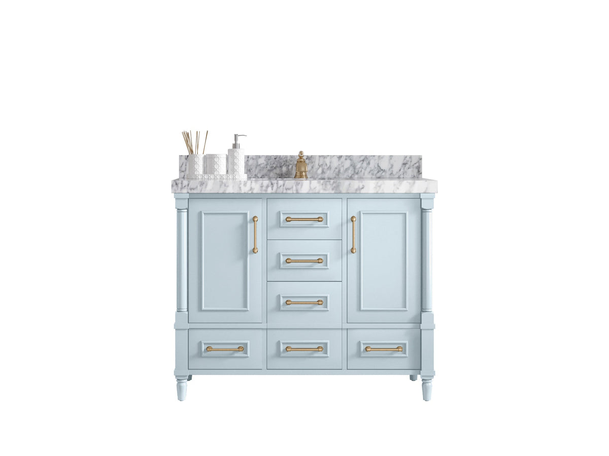 Aberdeen 42 in. W x 22 in. D Single Sink Bathroom Vanity - Willow Bath and Vanity