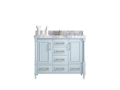 Aberdeen 42 in. W x 22 in. D Single Sink Bathroom Vanity - Willow Bath and Vanity