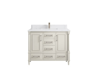 Aberdeen 42 in. W x 22 in. D Single Sink Bathroom Vanity - Willow Bath and Vanity