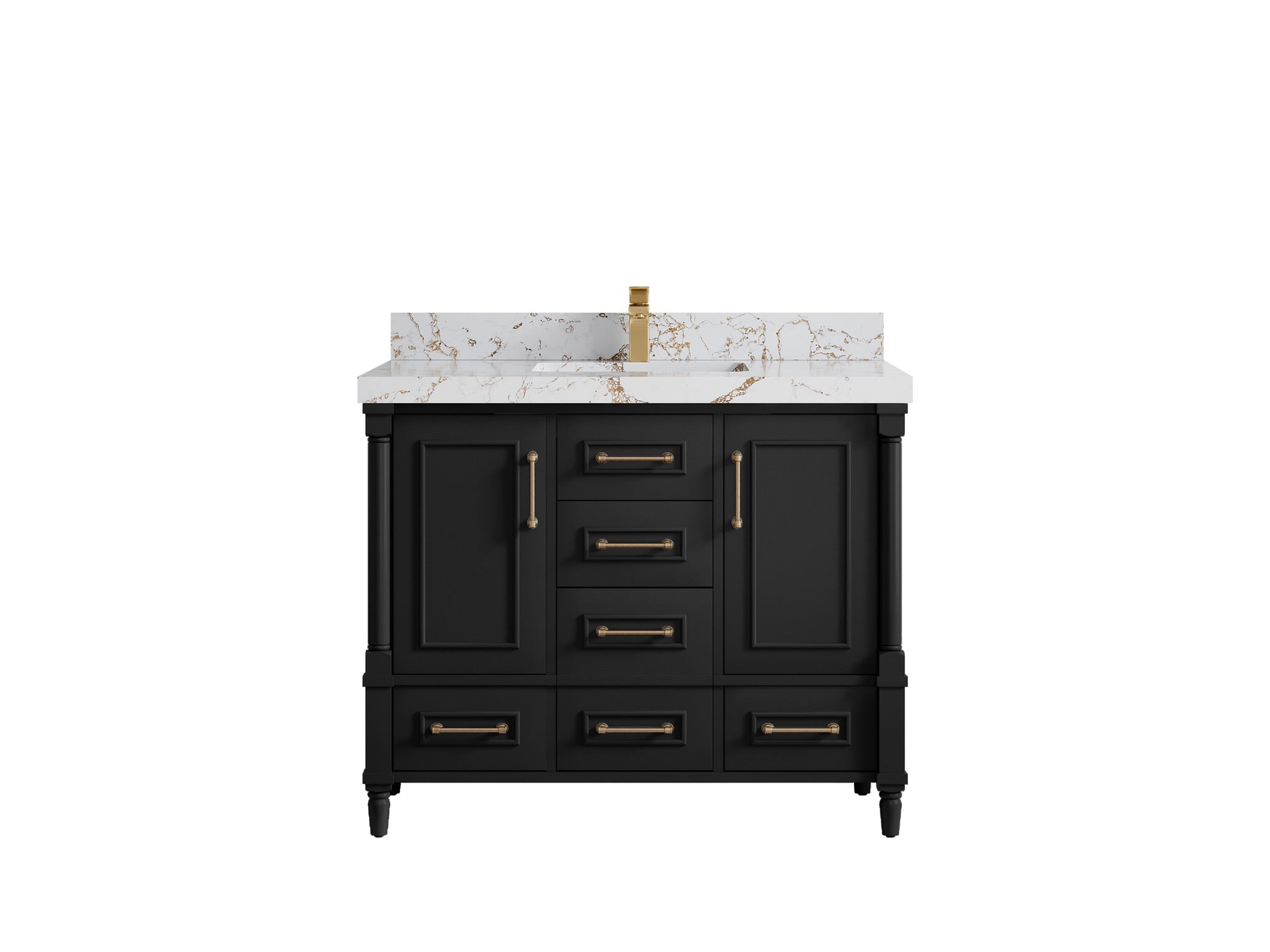 Aberdeen 42 in. W x 22 in. D Single Sink Bathroom Vanity - Willow Bath and Vanity