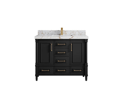 Aberdeen 42 in. W x 22 in. D Single Sink Bathroom Vanity - Willow Bath and Vanity