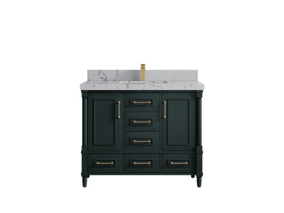 Aberdeen 42 in. W x 22 in. D Single Sink Bathroom Vanity - Willow Bath and Vanity