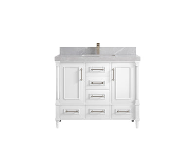 Aberdeen 42 in. W x 22 in. D Single Sink Bathroom Vanity - Willow Bath and Vanity