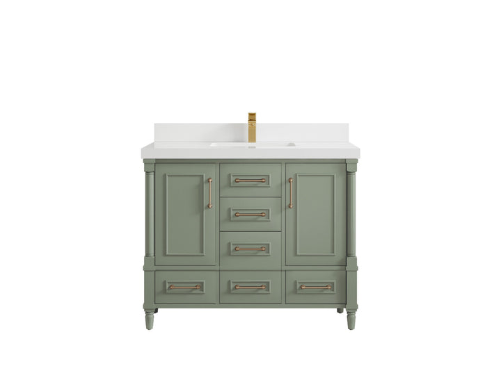 Aberdeen 42 in. W x 22 in. D Single Sink Bathroom Vanity - photo 42