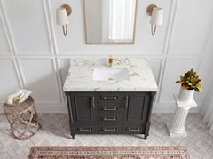 Aberdeen 42 in. W x 22 in. D Single Sink Bathroom Vanity - photo 23