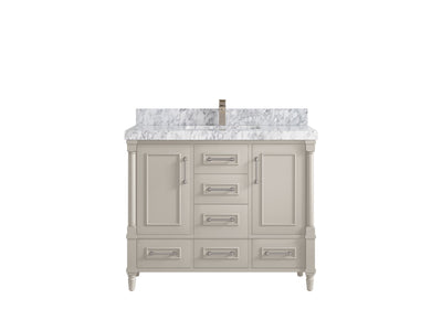 Aberdeen 42 in. W x 22 in. D Single Sink Bathroom Vanity - Willow Bath and Vanity