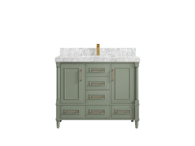 Aberdeen 42 in. W x 22 in. D Single Sink Bathroom Vanity - Willow Bath and Vanity