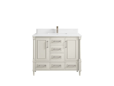 Aberdeen 42 in. W x 22 in. D Single Sink Bathroom Vanity - Willow Bath and Vanity