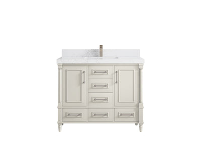 Aberdeen 42 in. W x 22 in. D Single Sink Bathroom Vanity - Willow Bath and Vanity