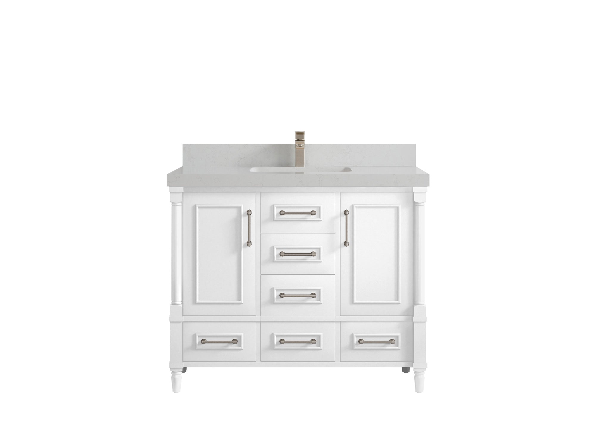 Aberdeen 42 in. W x 22 in. D Single Sink Bathroom Vanity - Willow Bath and Vanity