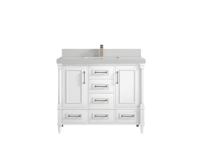 Aberdeen 42 in. W x 22 in. D Single Sink Bathroom Vanity - Willow Bath and Vanity